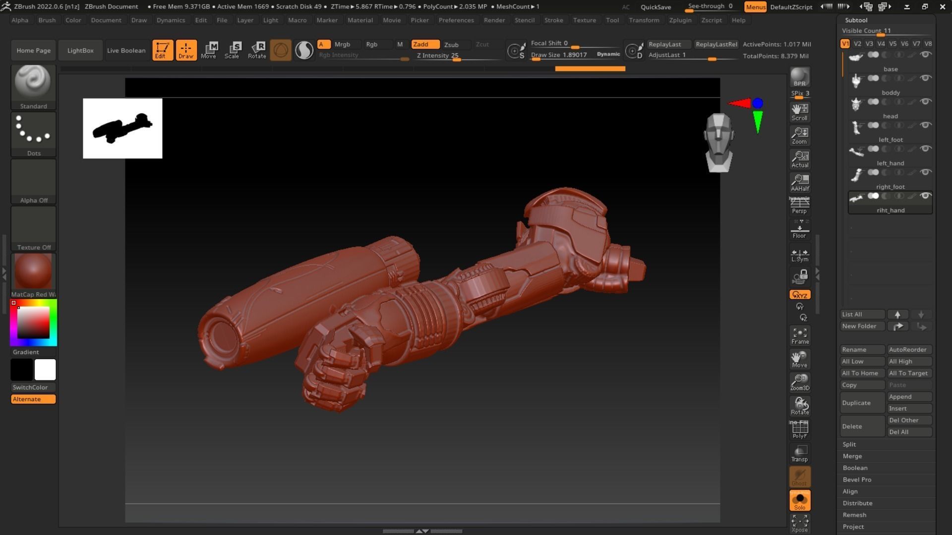 Galvatron 3d ready for print 3D print model_7