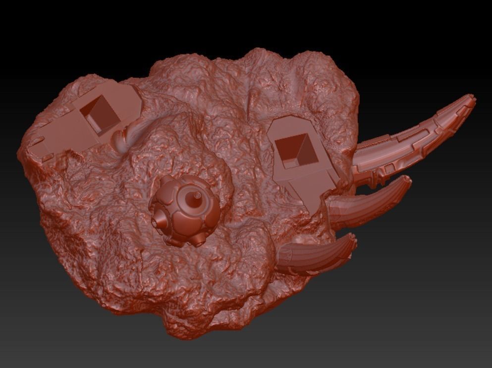 Galvatron 3d ready for print 3D print model_10