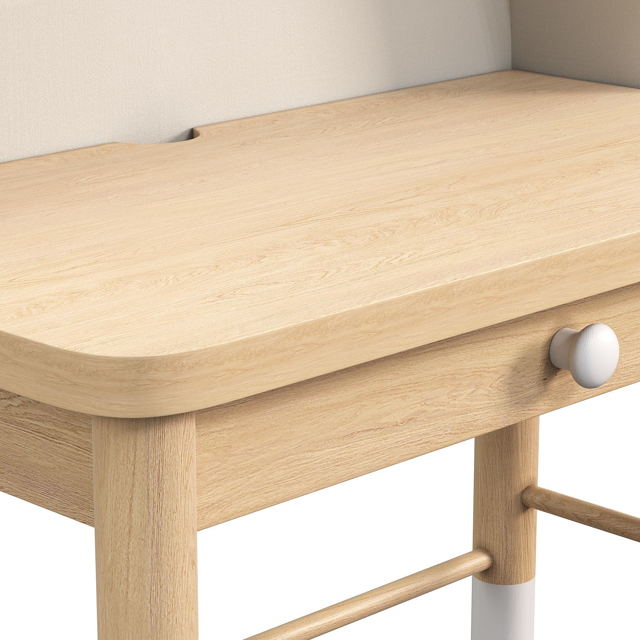 Childrens Furniture Set Axel Drawing 3D model_2