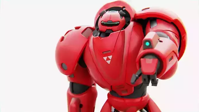 COMBAT DROID M-5000  RIGGED 3D model