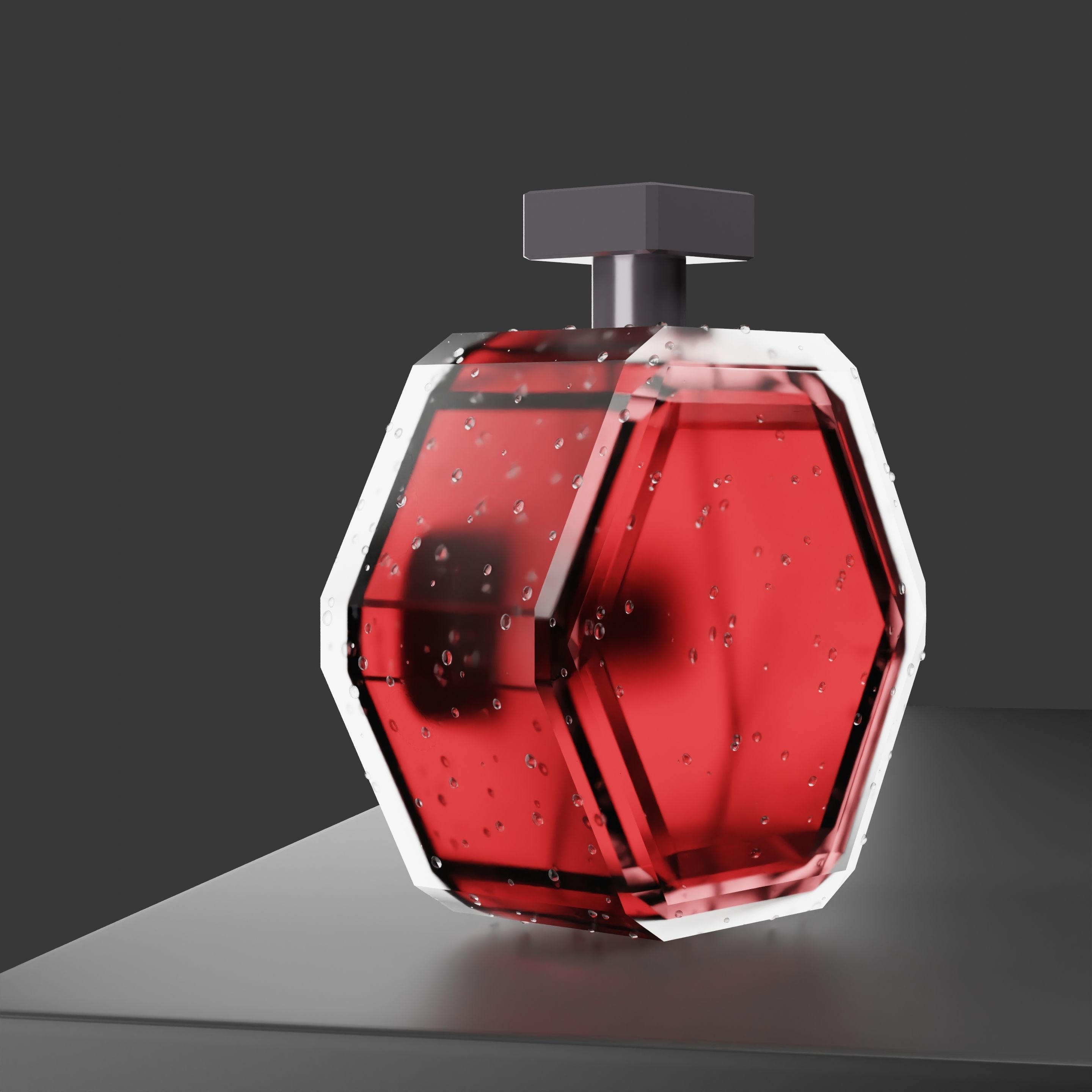 Perfume design 3D model_1