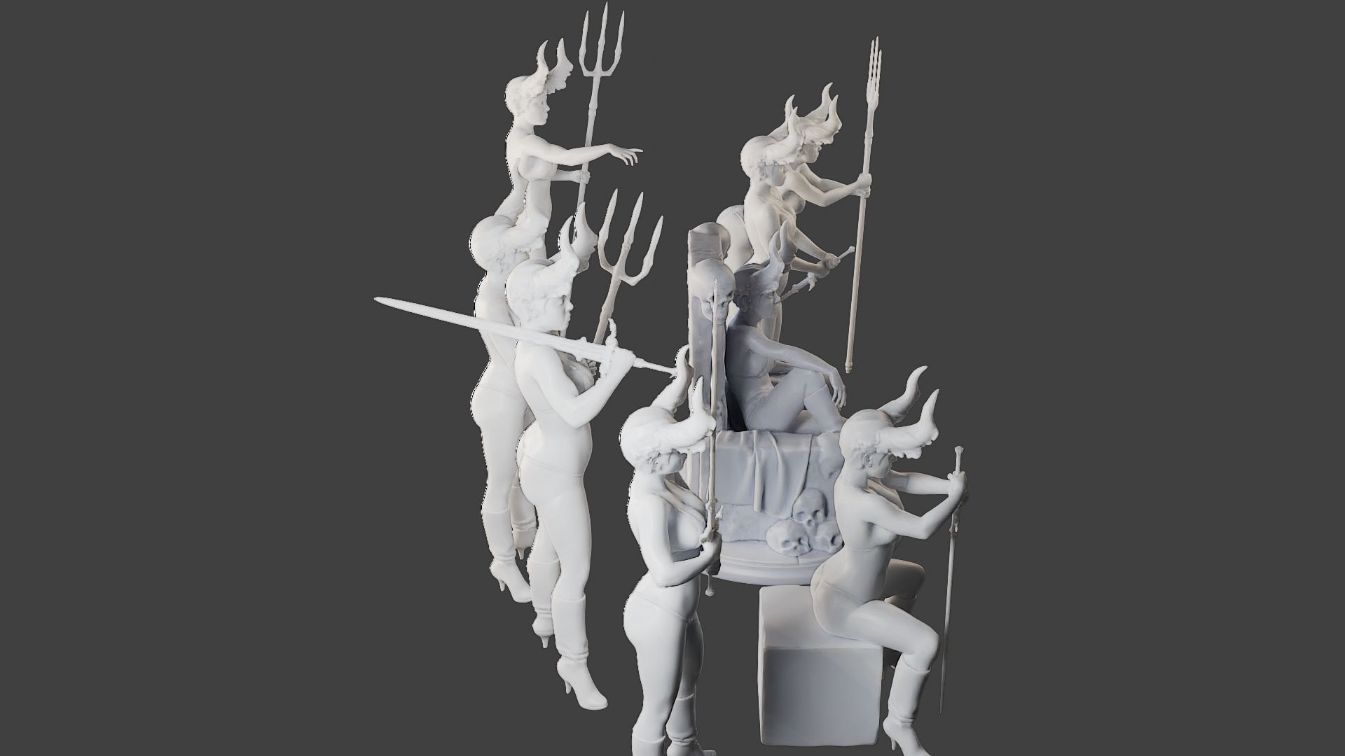 Dark Queen DQ1 Pack1 3D Model Collection_22