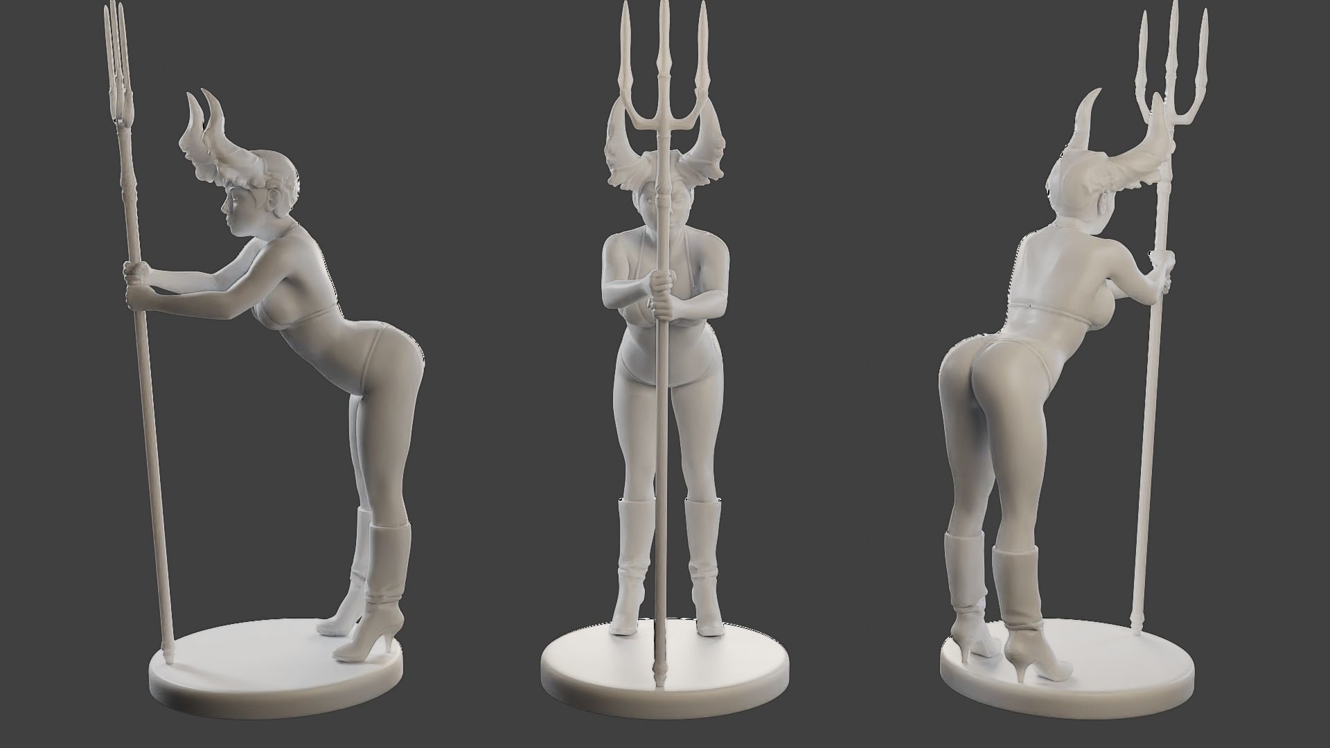 Dark Queen DQ1 Pack1 3D Model Collection_8