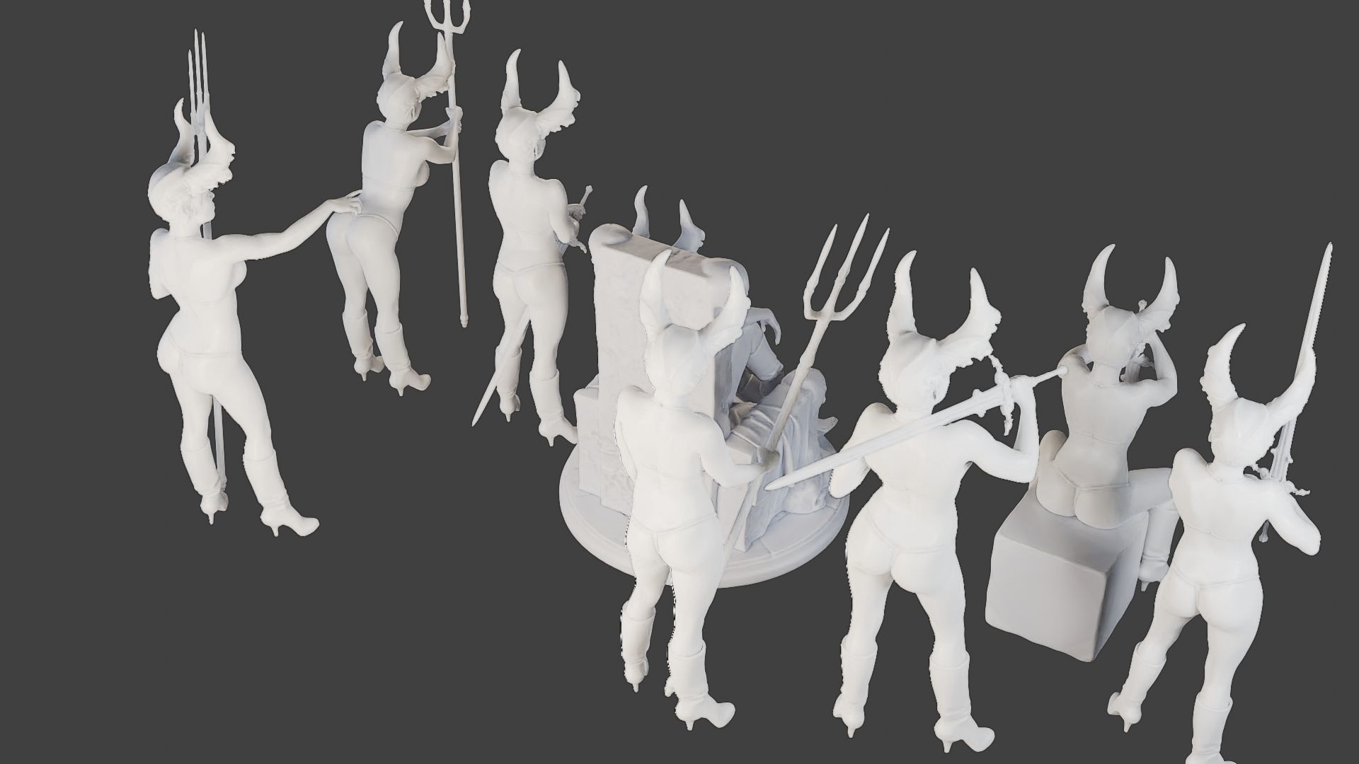 Dark Queen DQ1 Pack1 3D Model Collection_27