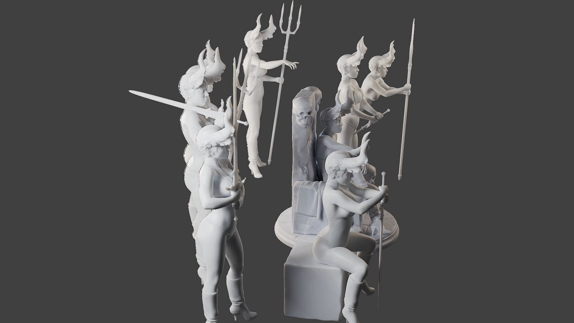 Dark Queen DQ1 Pack1 3D Model Collection_13