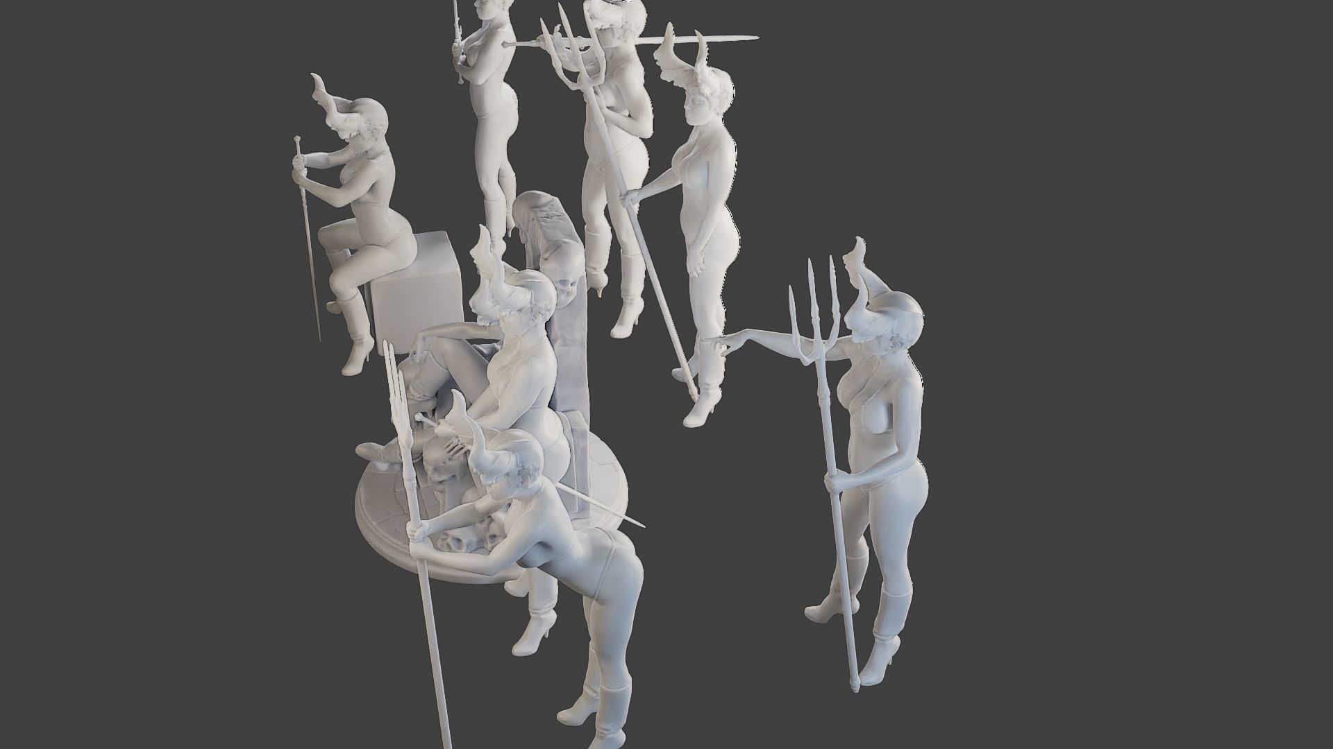 Dark Queen DQ1 Pack1 3D Model Collection_25