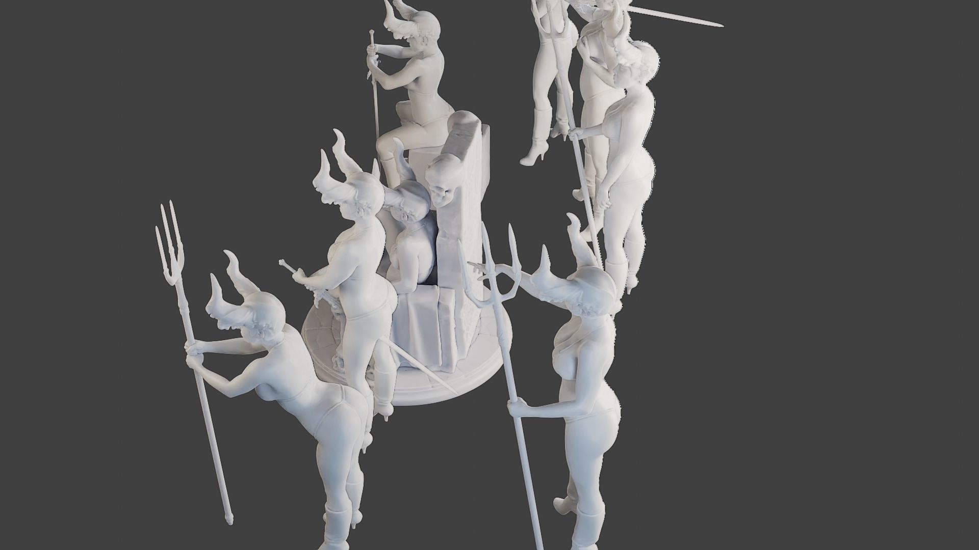 Dark Queen DQ1 Pack1 3D Model Collection_28