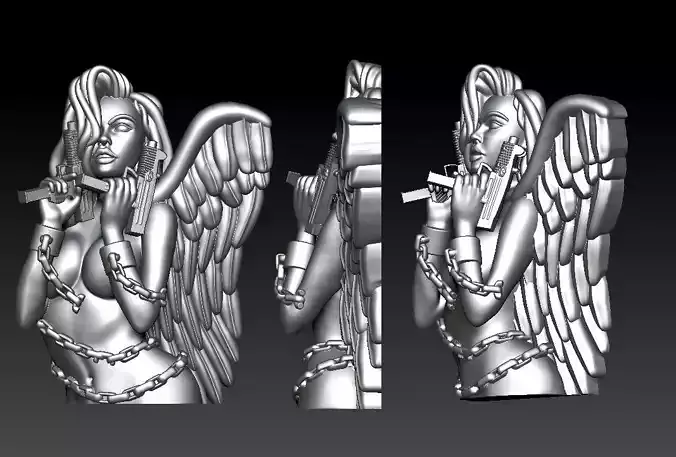 Gangster Girl Pendant