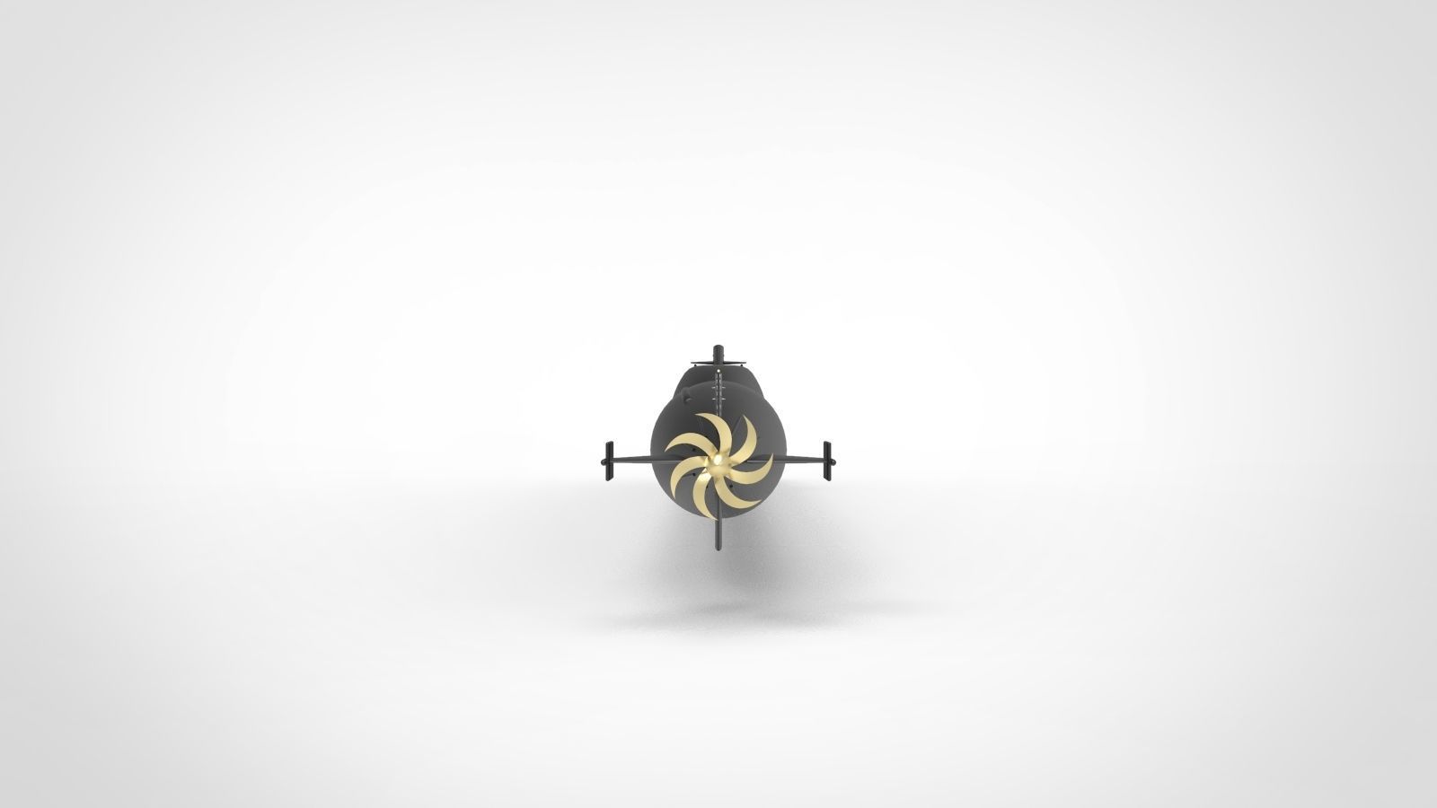 Ohio class submarine 3D model_3