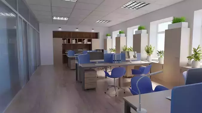 Office 3D Model