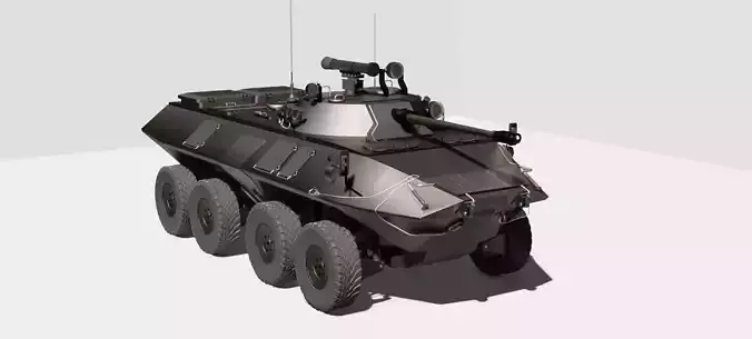 BTR-90 TANK 3d Model