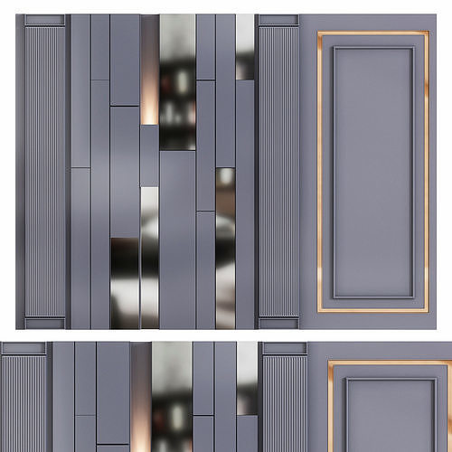  Panel by Pinterest 3D model