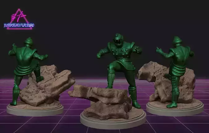 Titanium Man Classic from Marvel Comics 3D print model