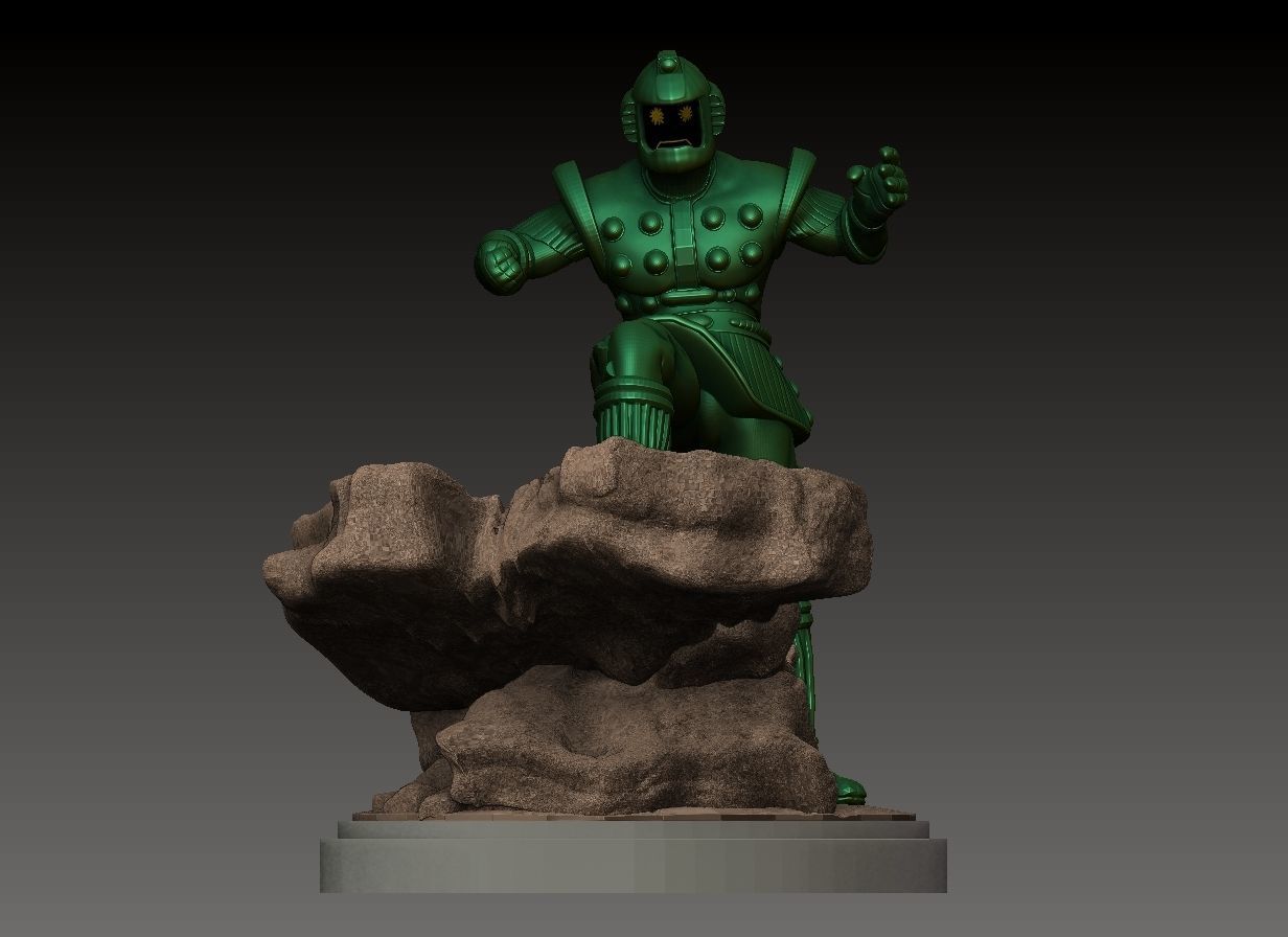 Titanium Man Classic from Marvel Comics 3D print model_1