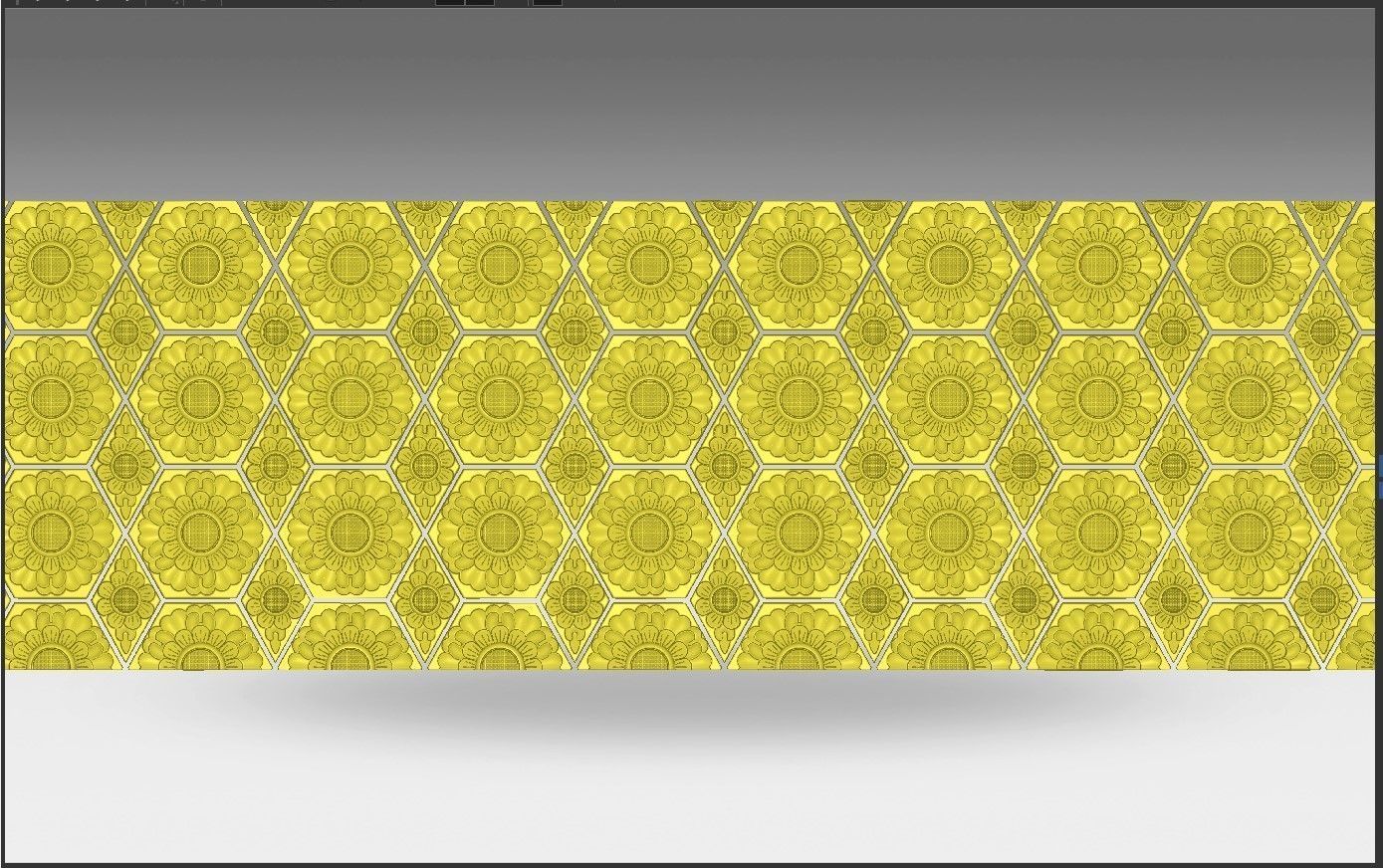 PATTERN DESIGN FLOWER 3D model_2