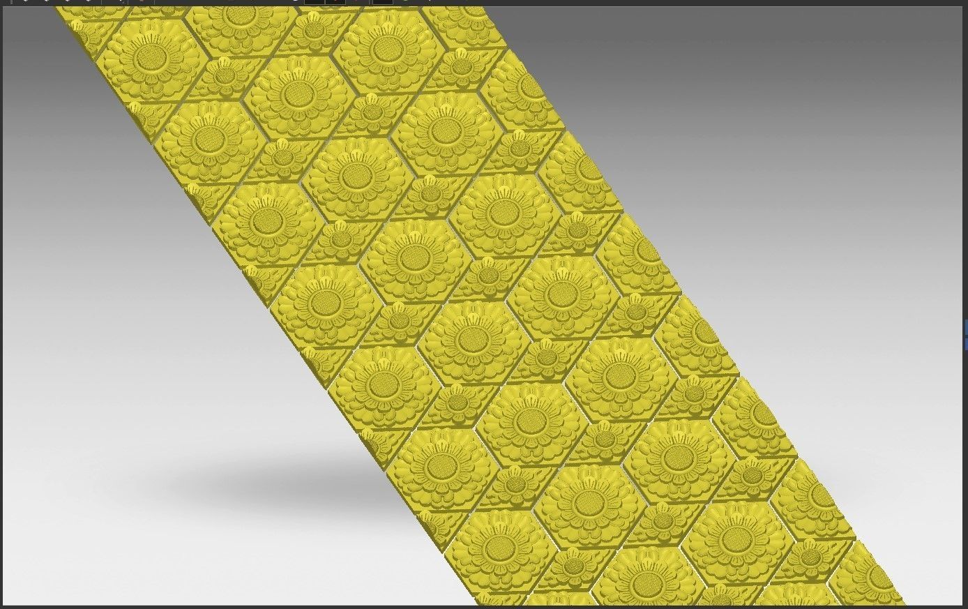 PATTERN DESIGN FLOWER 3D model_1