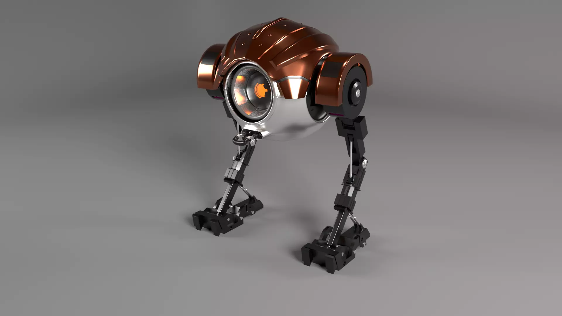 little robot Free 3D model