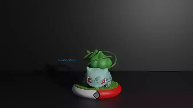 Clone Bulbasaur pokemon 3D print model 3D print model