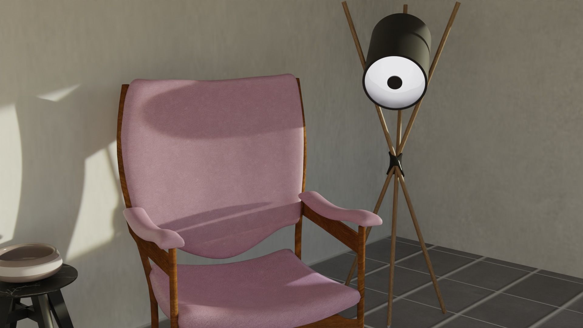 Coastal Charm 3D Scene 3D model_3