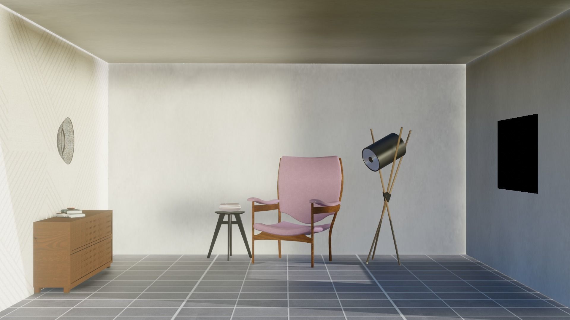 Coastal Charm 3D Scene 3D model_1