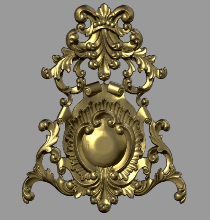 synthesize all File 3d pattern neoclassical 3d  3D print model_60