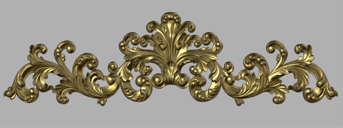 synthesize all File 3d pattern neoclassical 3d  3D print model_6
