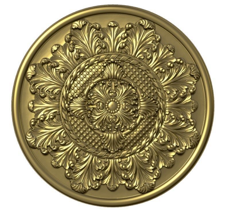 synthesize all File 3d pattern neoclassical 3d  3D print model_26