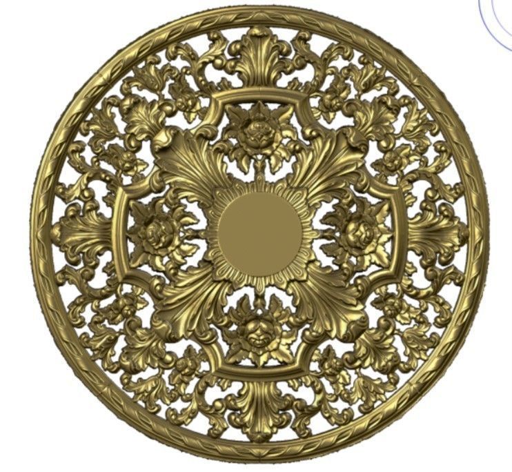 synthesize all File 3d pattern neoclassical 3d  3D print model_40