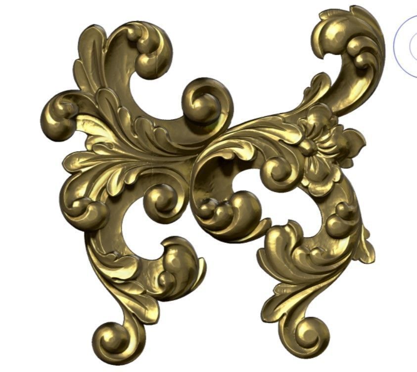 synthesize all File 3d pattern neoclassical 3d  3D print model_31