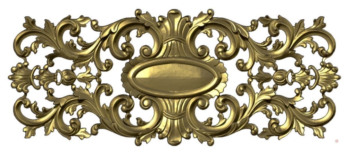 synthesize all File 3d pattern neoclassical 3d  3D print model_8