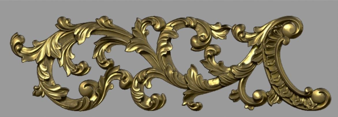 synthesize all File 3d pattern neoclassical 3d  3D print model_51
