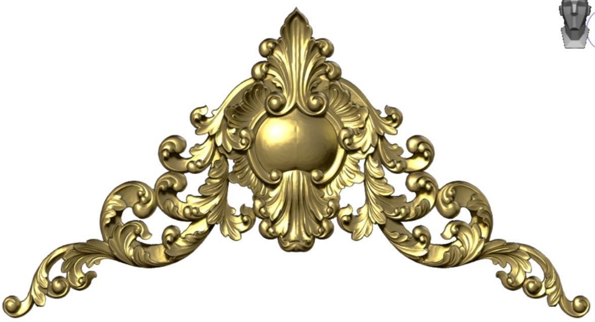 synthesize all File 3d pattern neoclassical 3d  3D print model_28