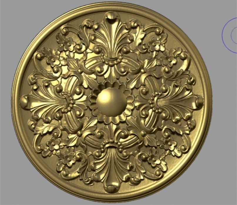 synthesize all File 3d pattern neoclassical 3d  3D print model_52