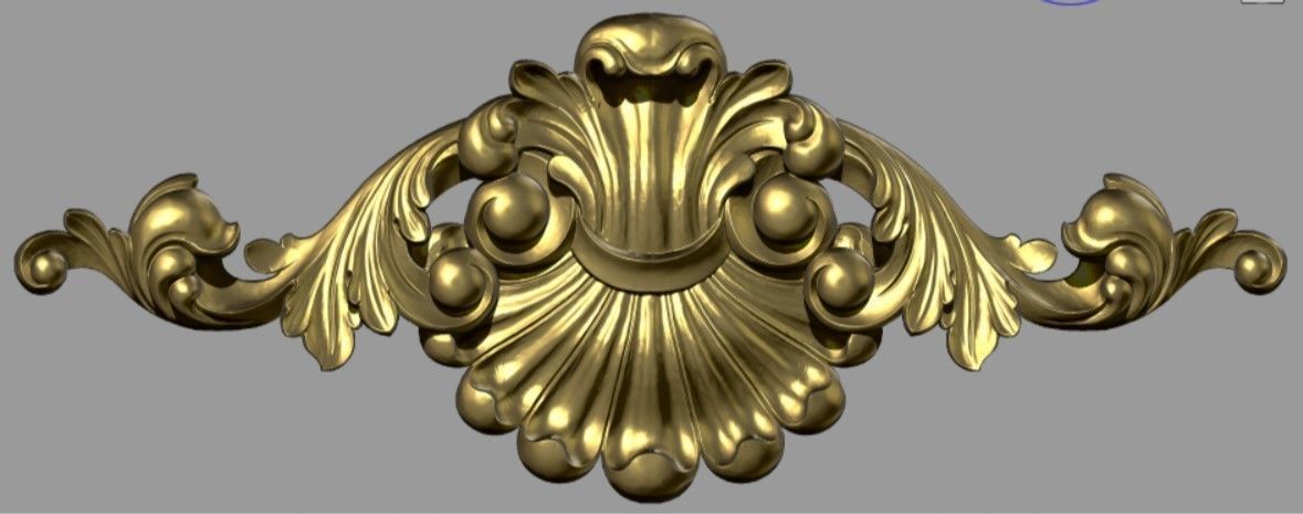 synthesize all File 3d pattern neoclassical 3d  3D print model_56