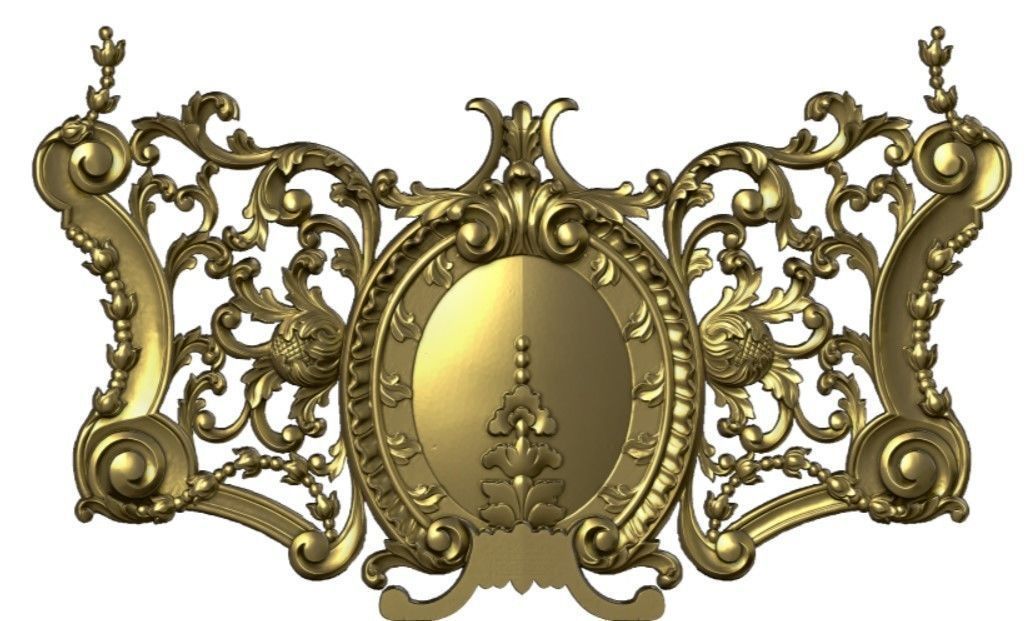 synthesize all File 3d pattern neoclassical 3d  3D print model_20