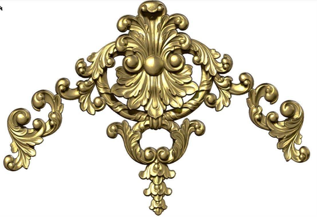 synthesize all File 3d pattern neoclassical 3d  3D print model_66