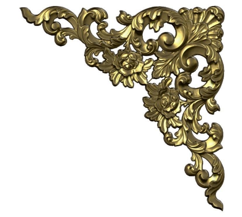 synthesize all File 3d pattern neoclassical 3d  3D print model_55