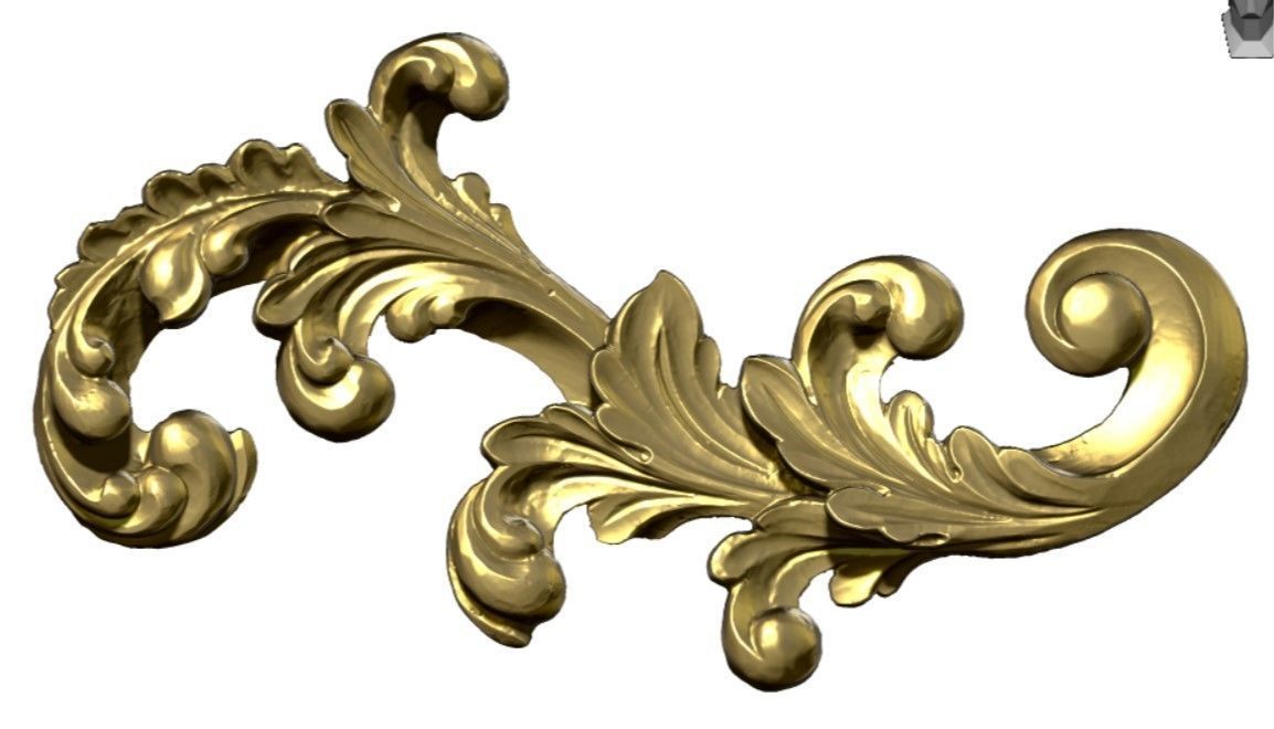 synthesize all File 3d pattern neoclassical 3d  3D print model_21