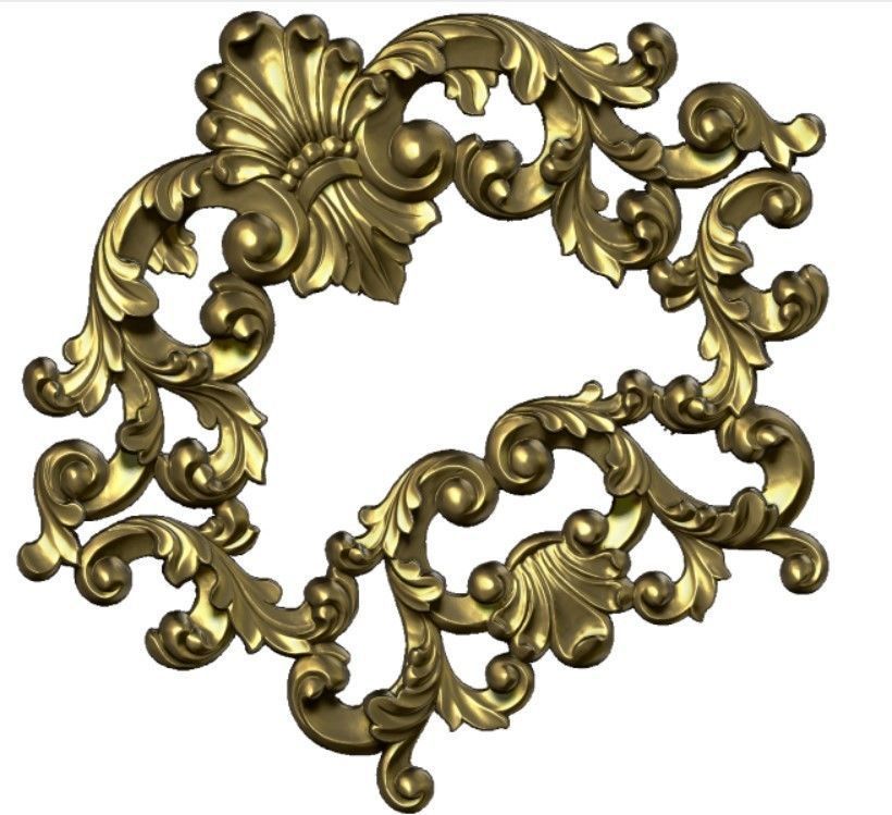 synthesize all File 3d pattern neoclassical 3d  3D print model_59