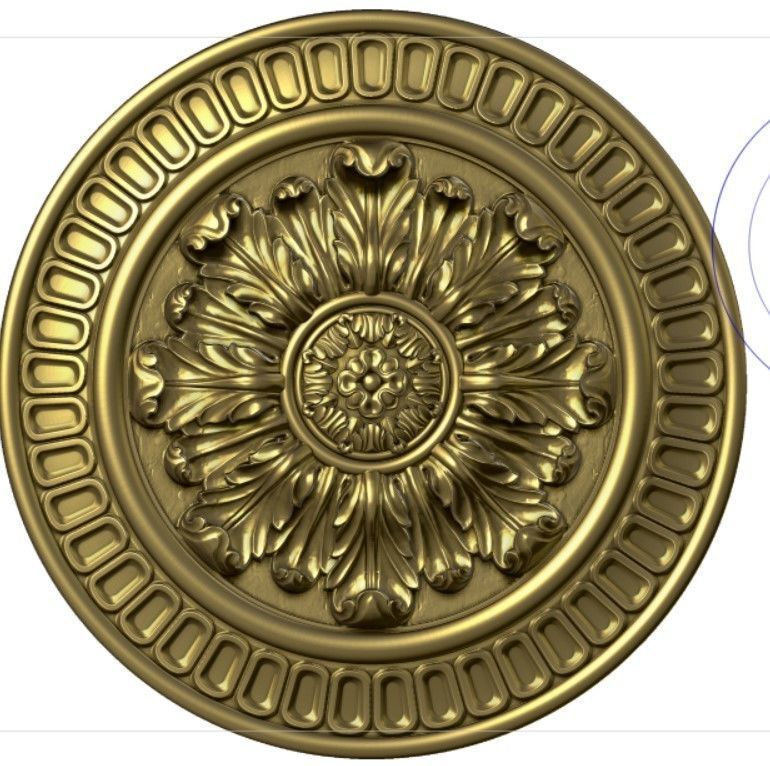 synthesize all File 3d pattern neoclassical 3d  3D print model_23