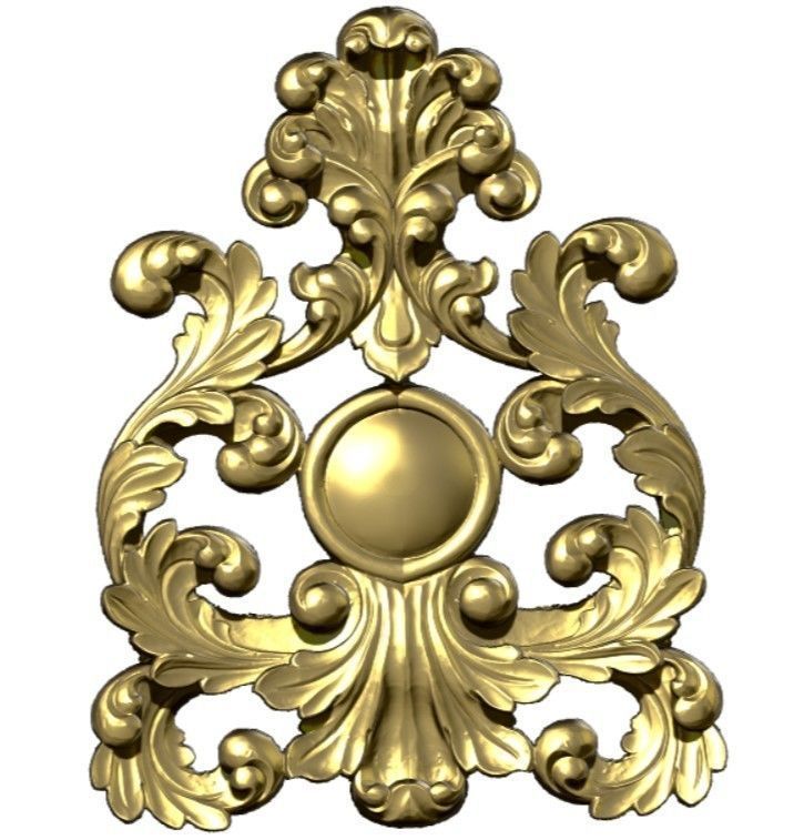 synthesize all File 3d pattern neoclassical 3d  3D print model_22