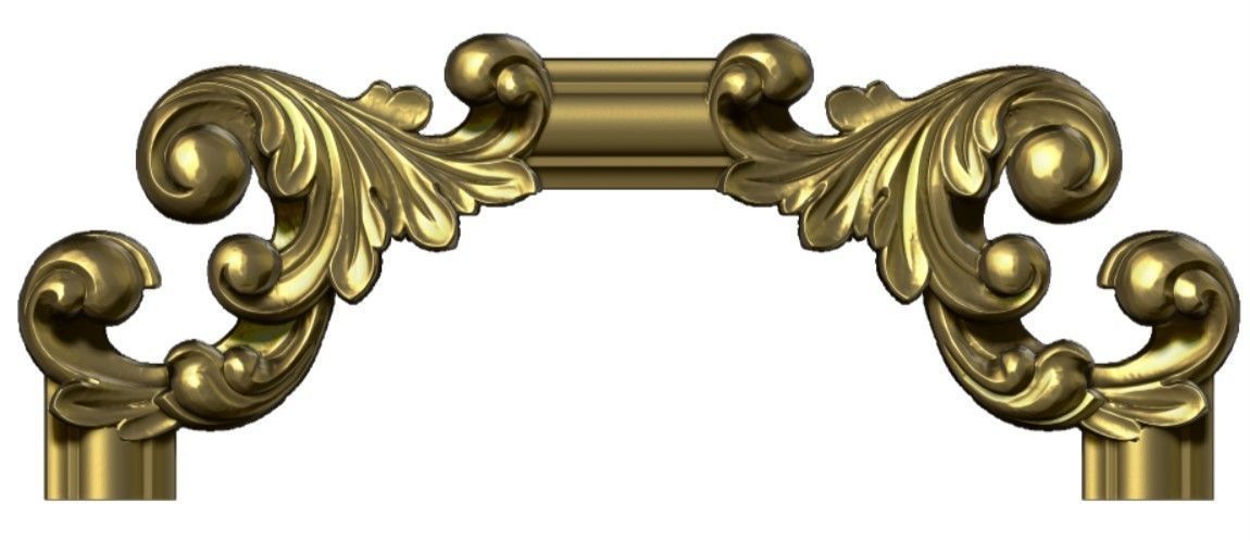 synthesize all File 3d pattern neoclassical 3d  3D print model_16