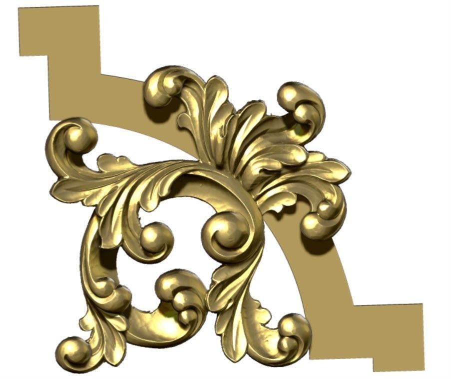 synthesize all File 3d pattern neoclassical 3d  3D print model_25