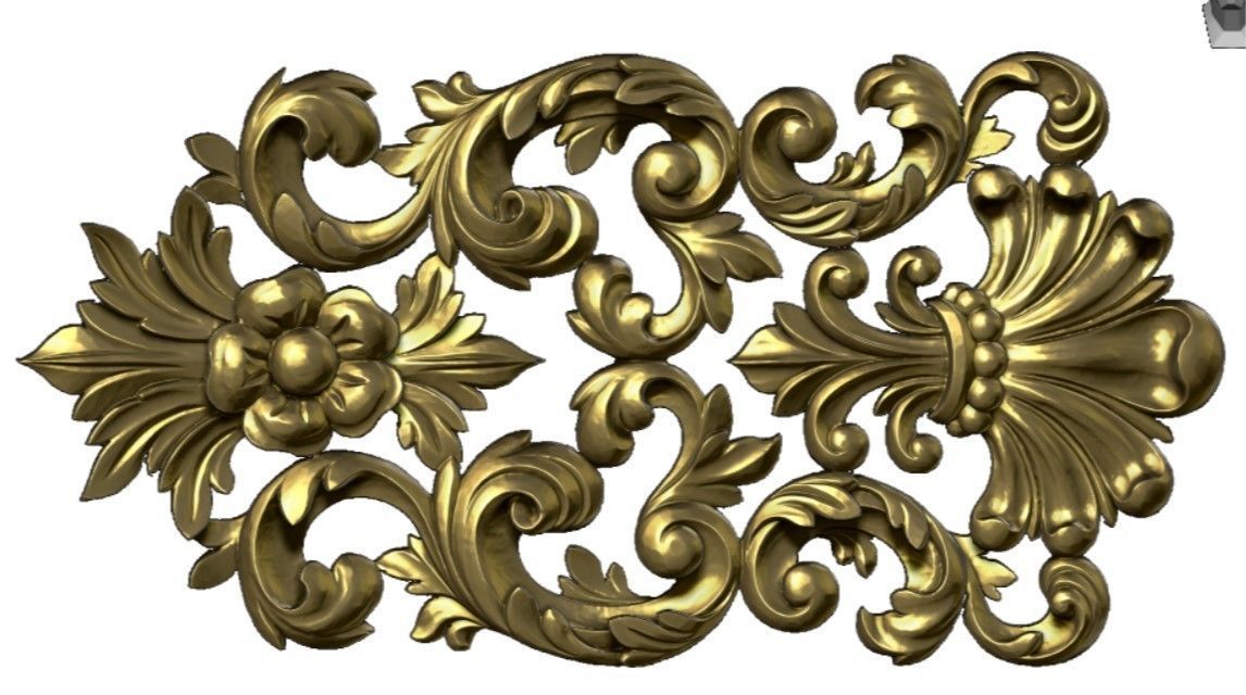 synthesize all File 3d pattern neoclassical 3d  3D print model_70
