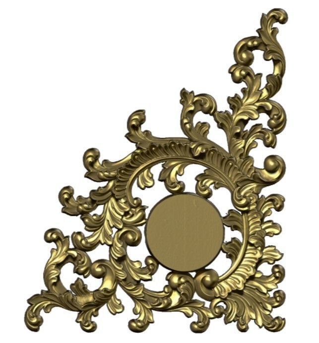 synthesize all File 3d pattern neoclassical 3d  3D print model_69