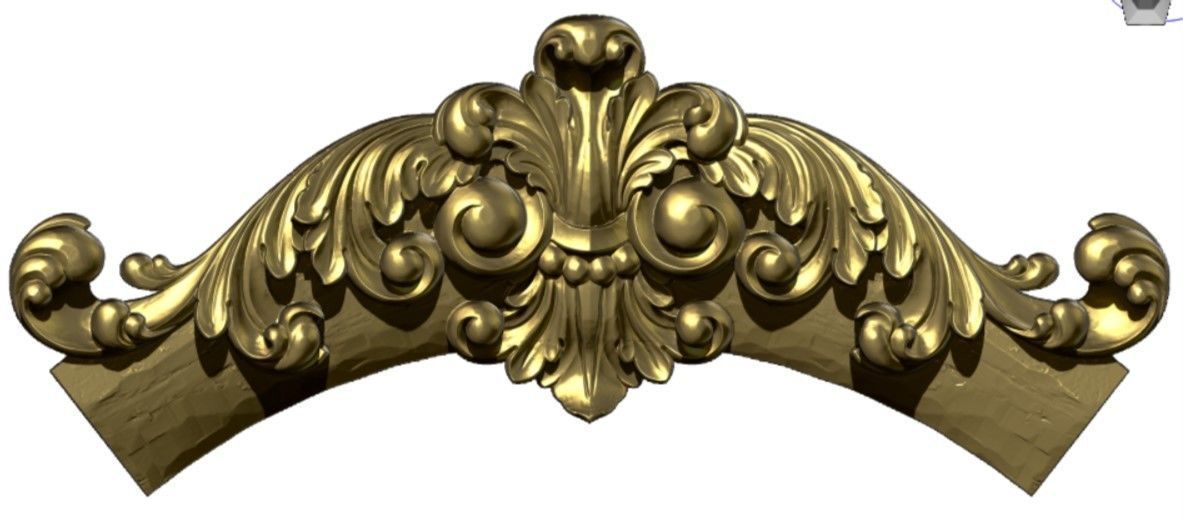 synthesize all File 3d pattern neoclassical 3d  3D print model_47