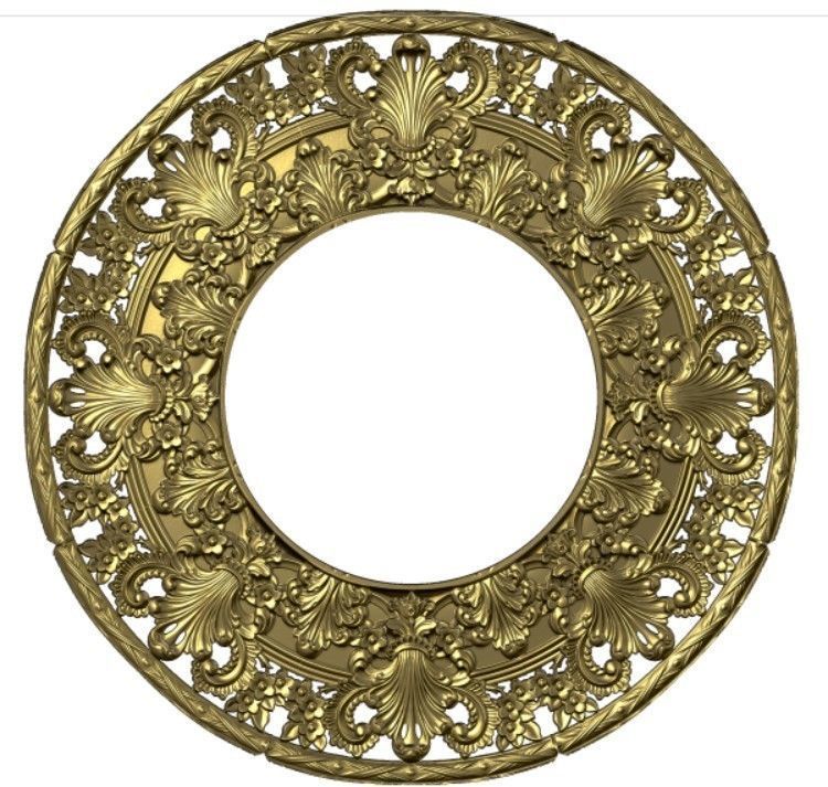 synthesize all File 3d pattern neoclassical 3d  3D print model_37