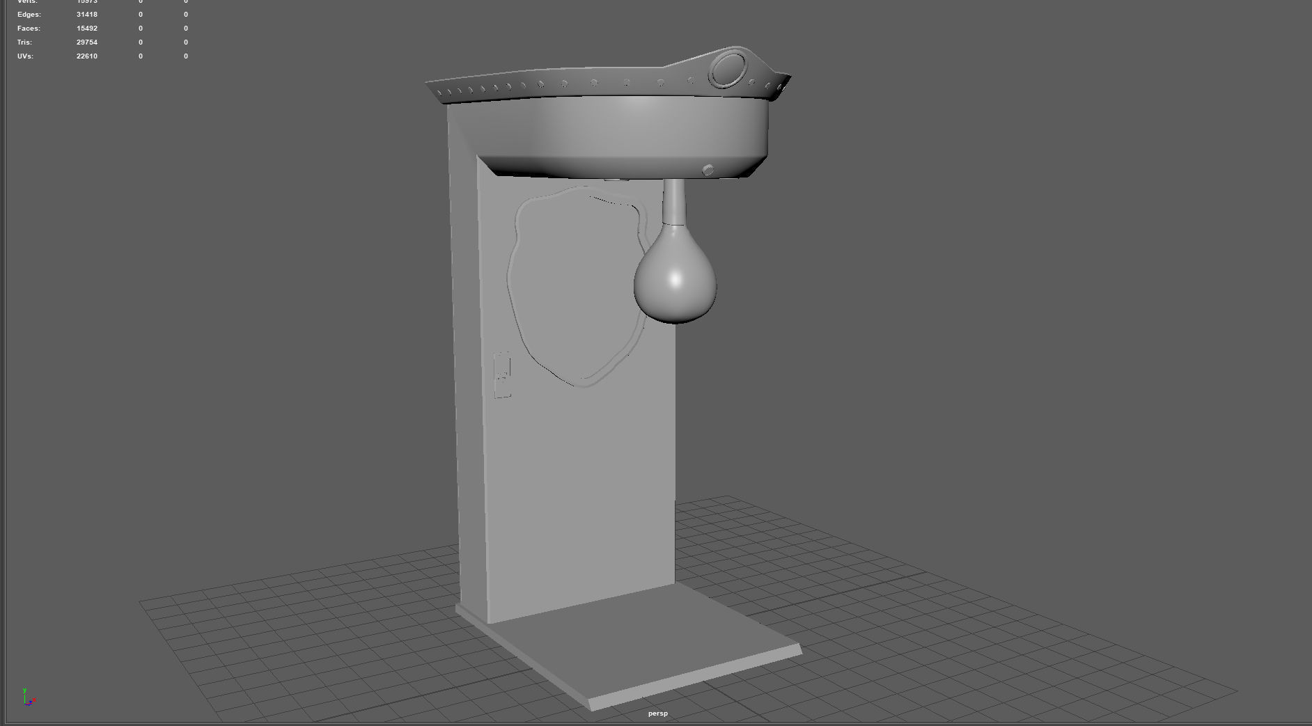 BOXER ARCADE MACHINE 3D model_6