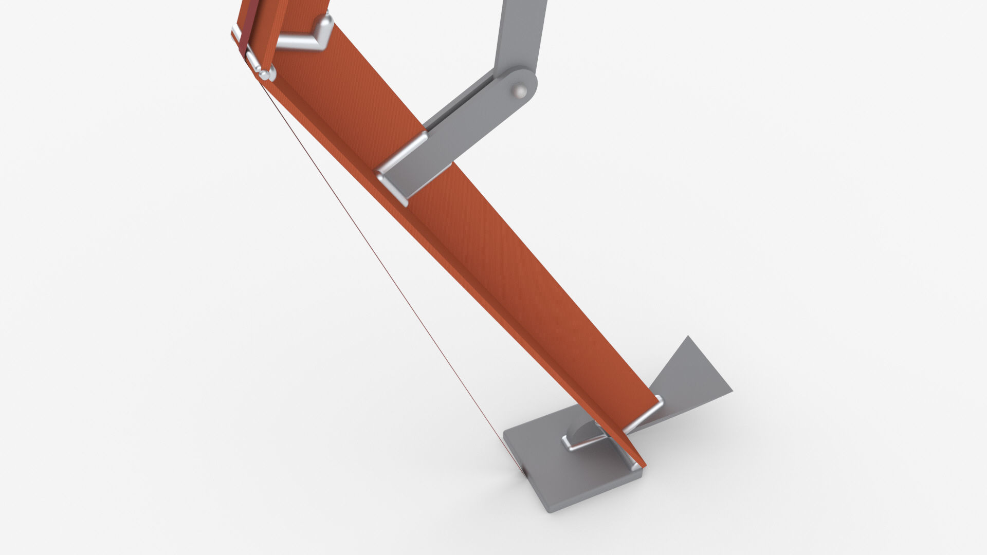 Simple Champagne Cracker for New Building Marine Vessels 3D model_5