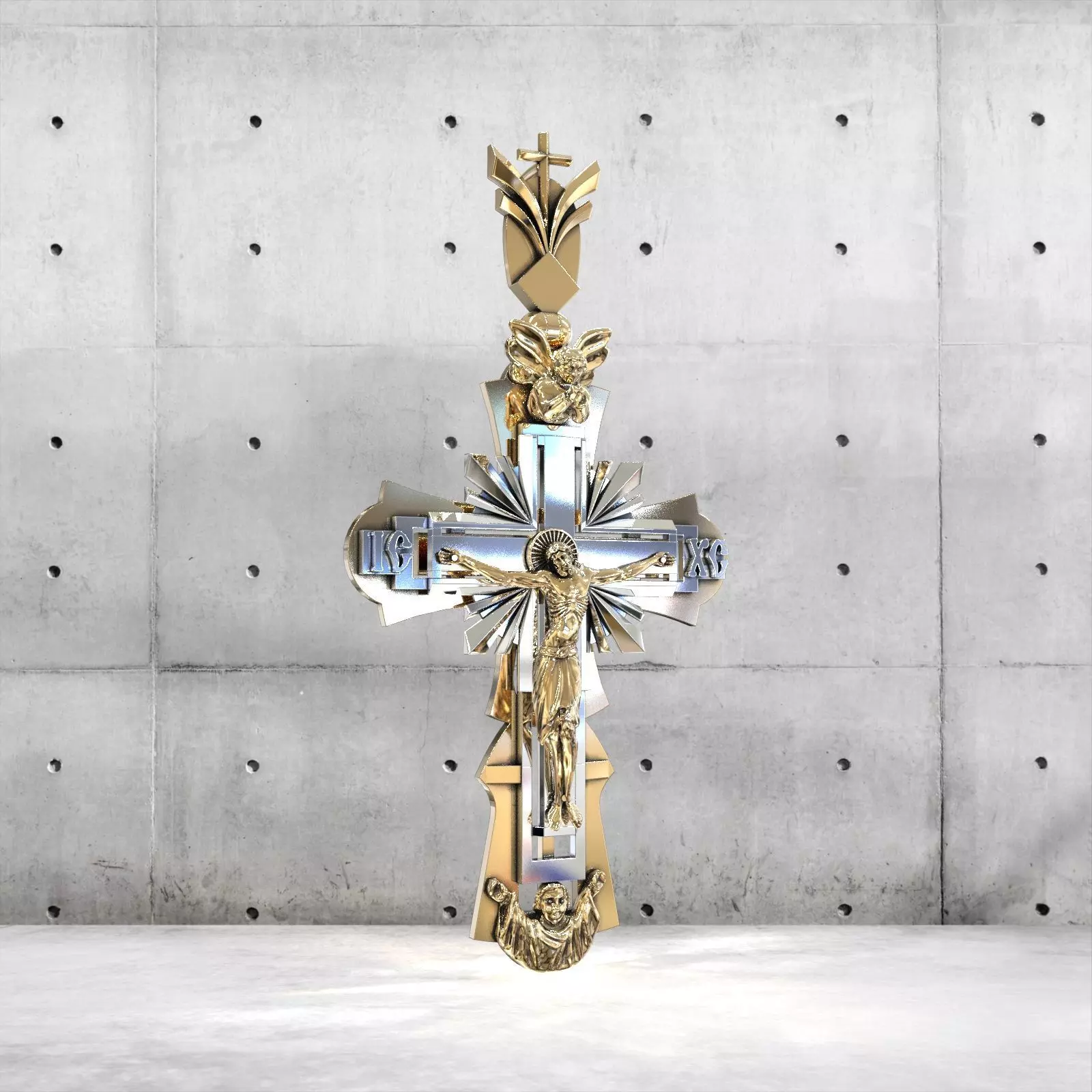 Cross KR 85 3D print model_0